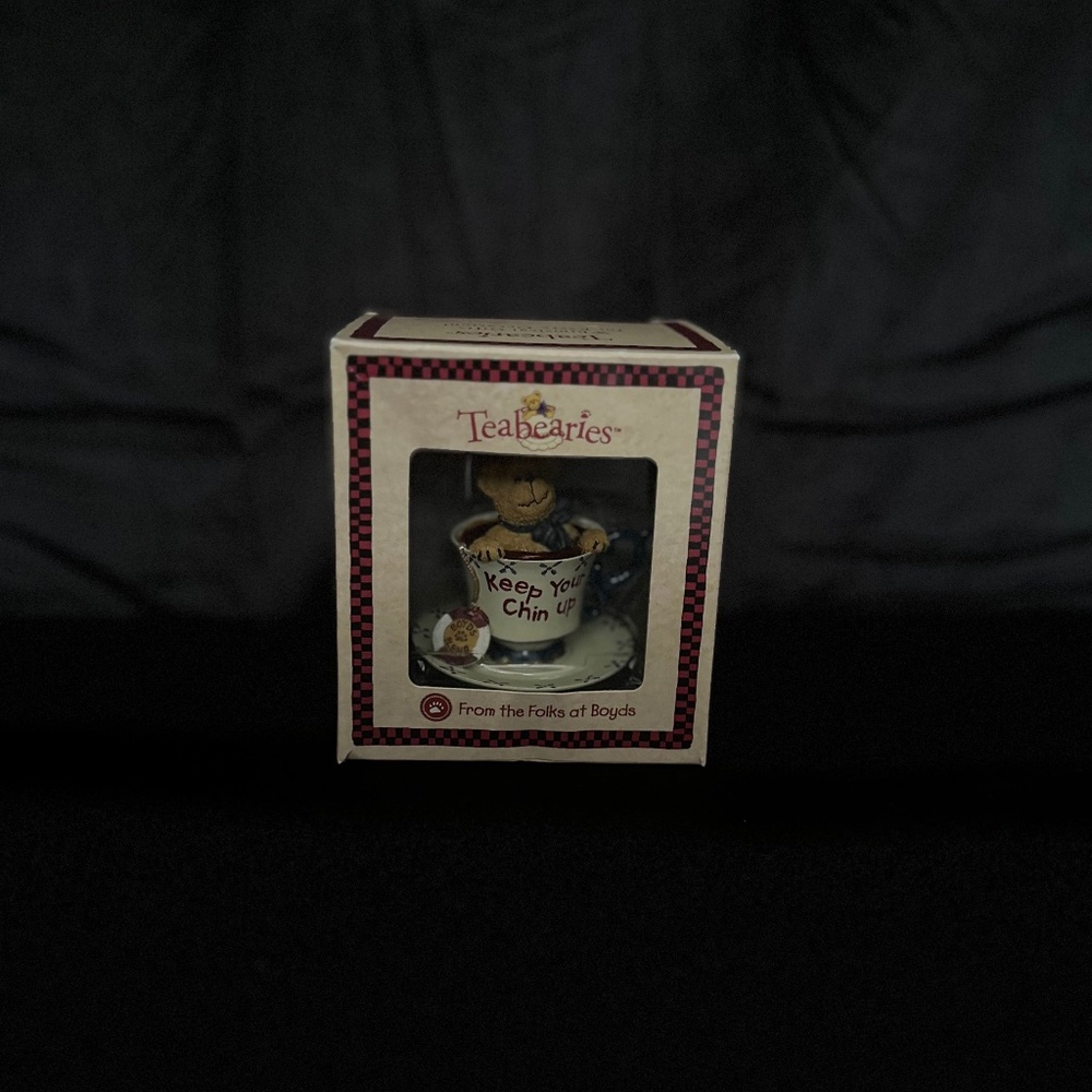 Tea bearies, Boyd’s Bears, bear in a tea cup